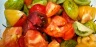 food blog-heirloom-tomato-watermelon-salad